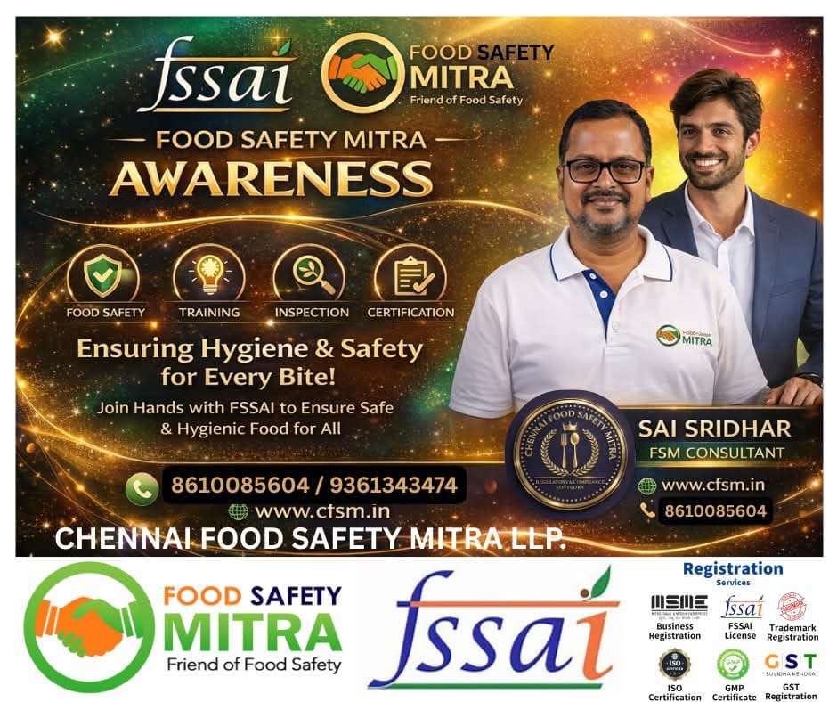 Food safety mitra awareness poster