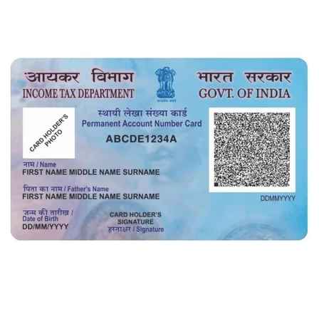 PVC PAN Card